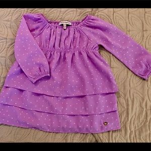 Sweet lavender layered dress/tunic